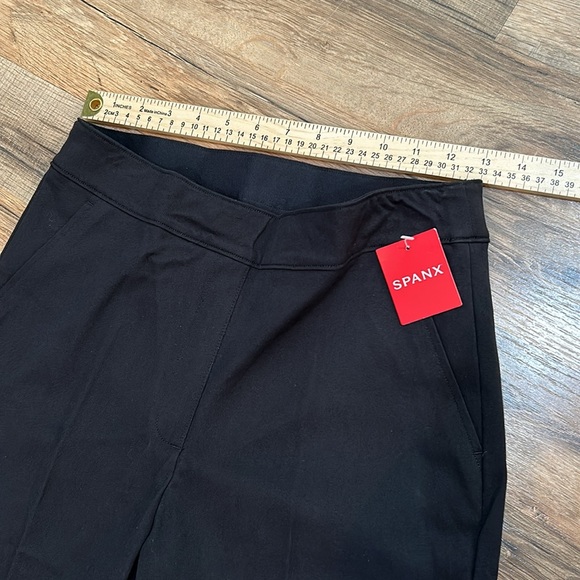SPANX POLISHED ANKLE SLIM PANT SIZE SMALL WOMEN BLACK NEW - Picture 8 of 11